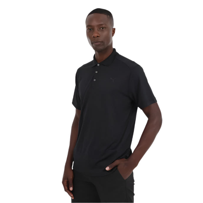 Puma Men's Golf Shirt | MSS Pounce | Black
