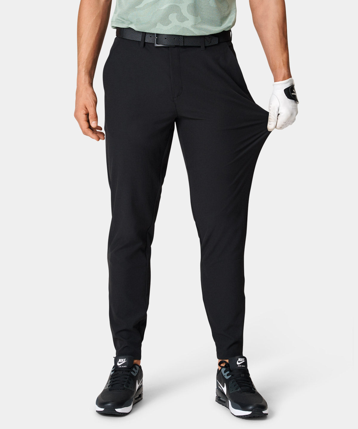 Macade Black Golf Joggers