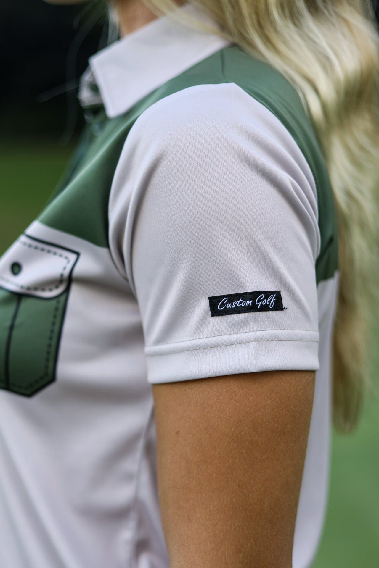 Custom Apparel Women's Funky Golf Shirt | The Farmer