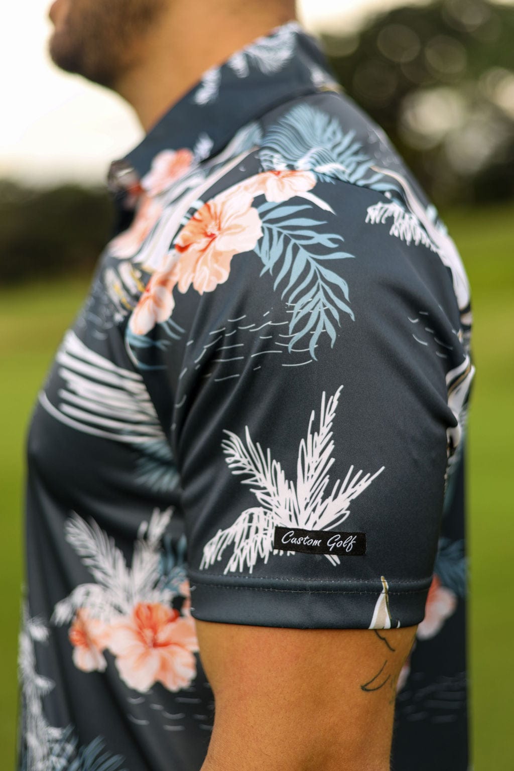 Custom Apparel Men's Funky Golf Shirt | Let's Go Sailing