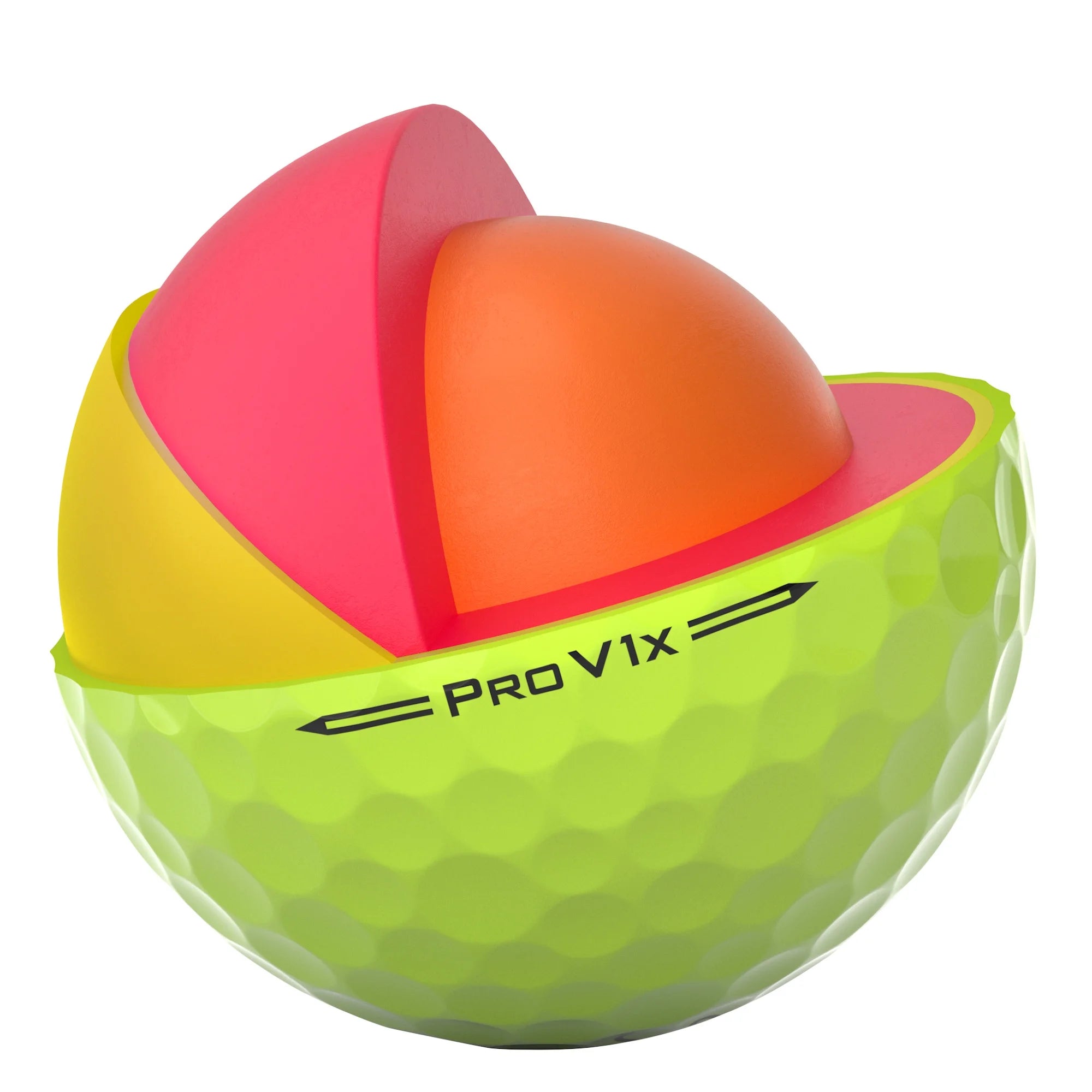 V1X Yellow Golf Balls High Flight, Precise Spin, Longer Distance, 2023