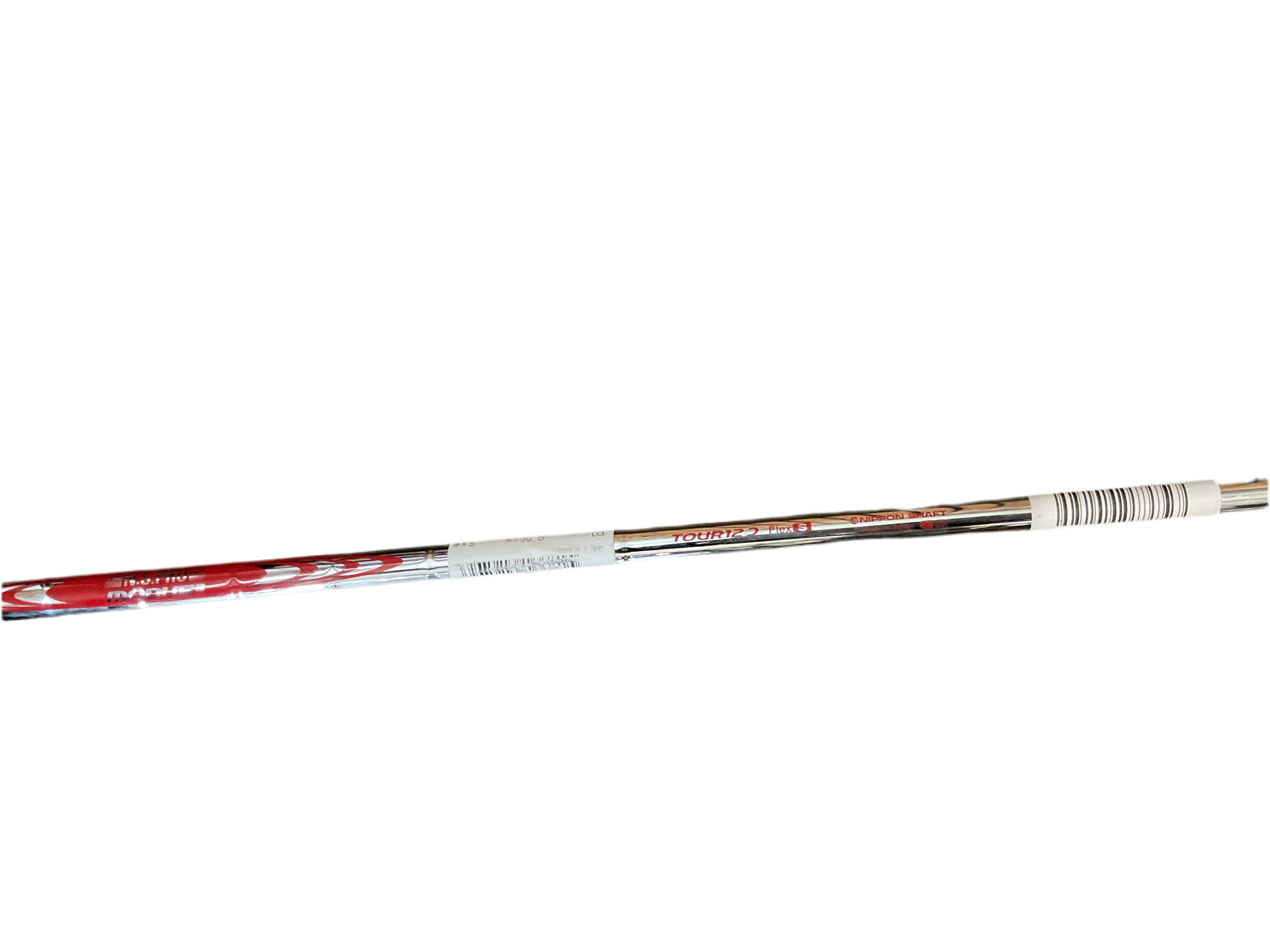 Red and white mechanical pencil with a silver clip, labeled βmechanicalβ on the barrel.