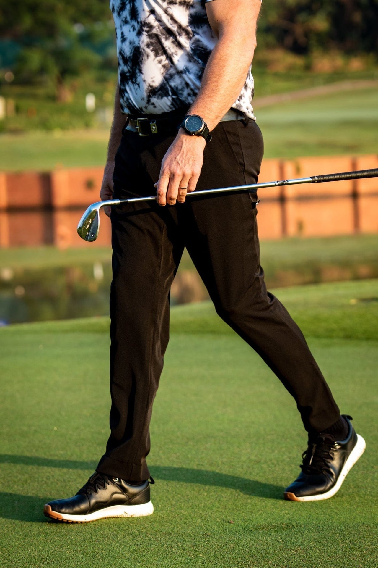 Custom Apparel Men's Golf Longs | Black