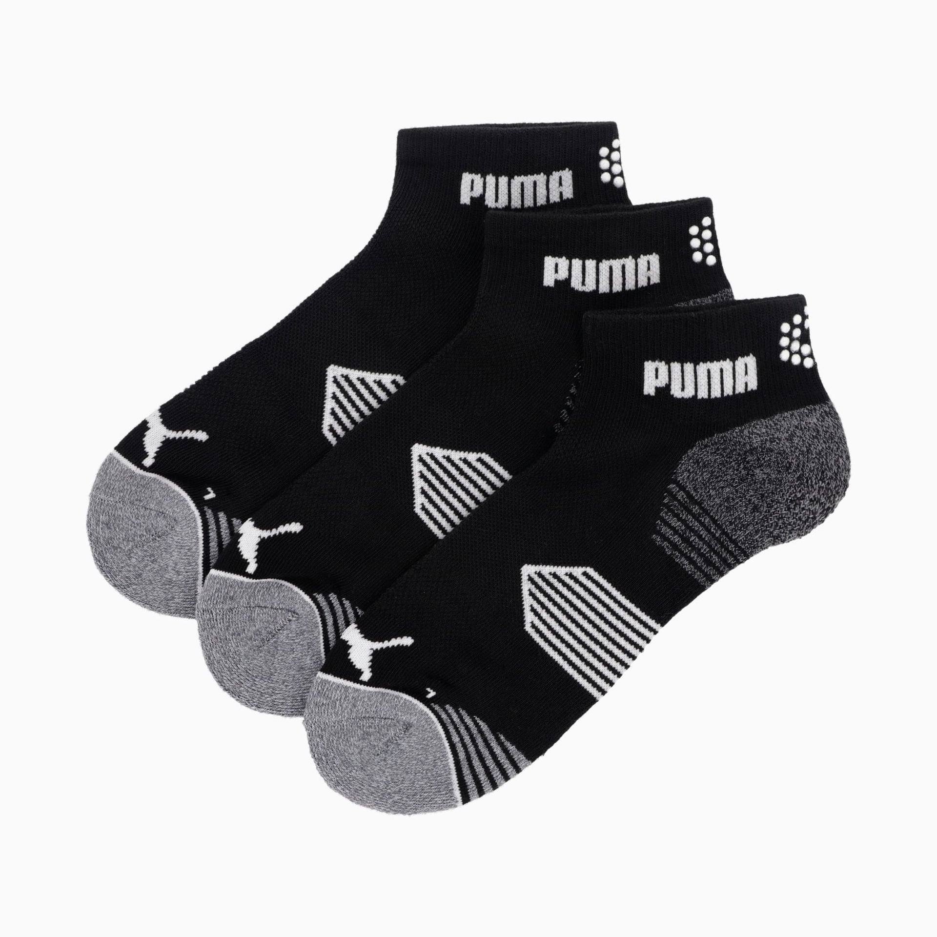 Puma Golf Socks | Essential Quarter Cut | 3 Pack