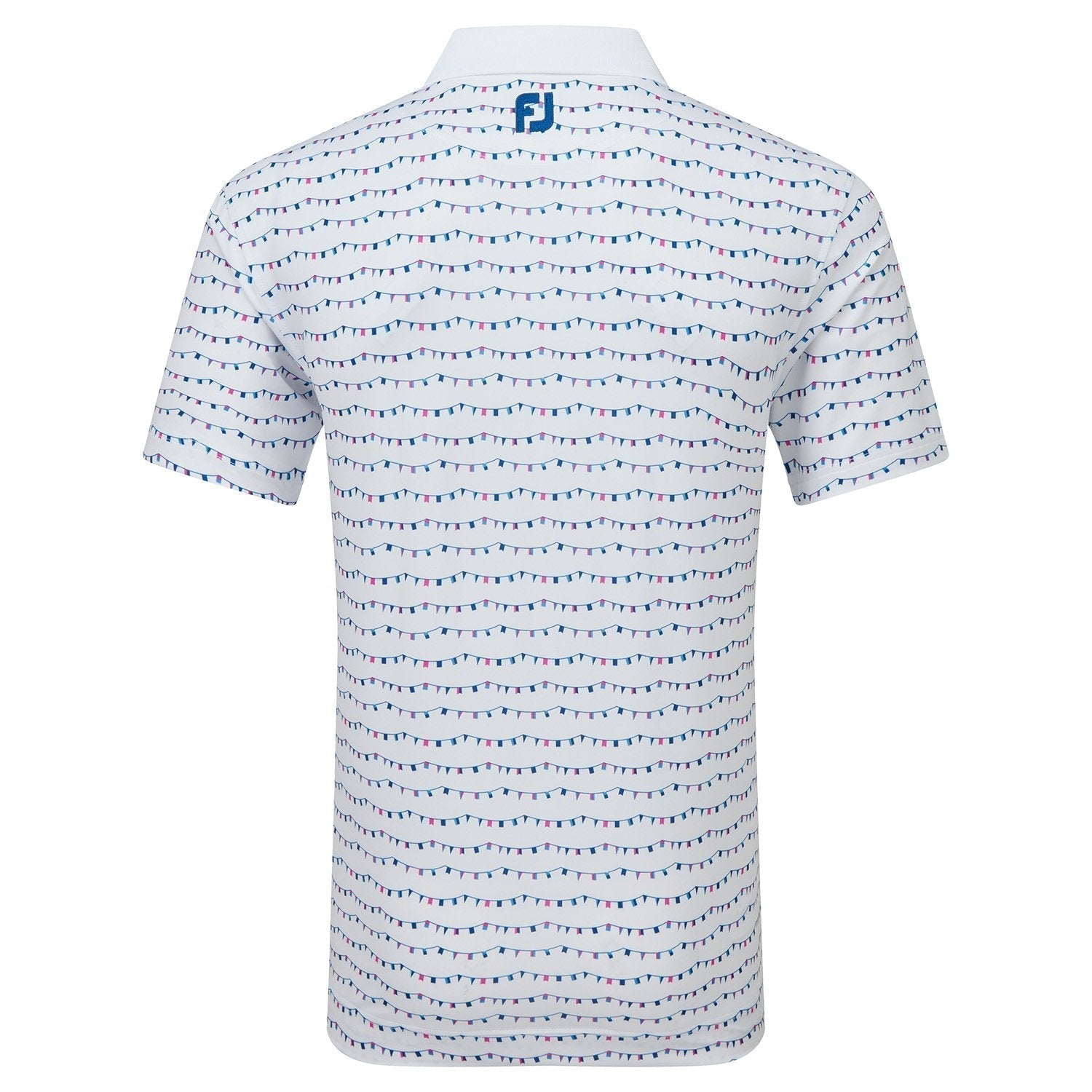 Footjoy Men's Golf Shirt | Flag Banner Print