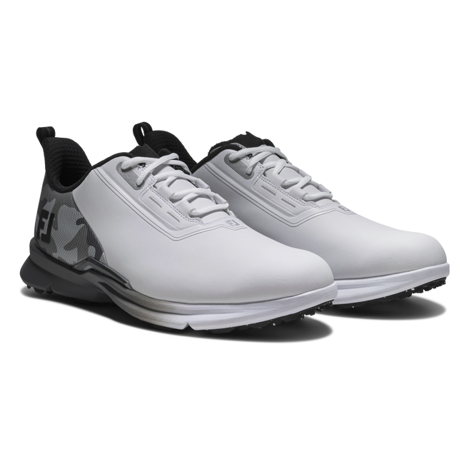 Footjoy Men's Golf Shoes | Fuel | White/Grey/Black