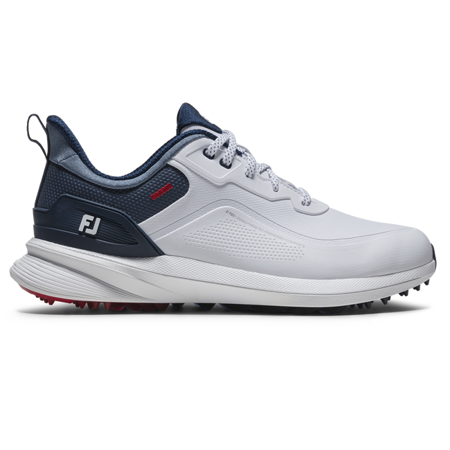Footjoy Men's Golf Shoes | Pro SL | White/Blue/Red