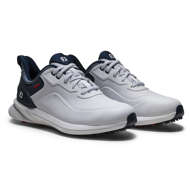 Footjoy Men's Golf Shoes | Pro SL | White/Blue/Red