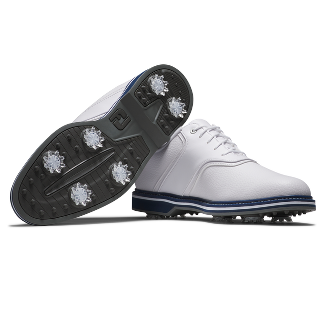 Footjoy Men's Golf Shoes | Originals | White/White/Navy