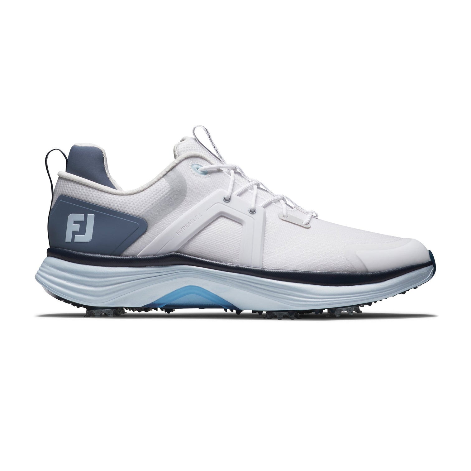 Footjoy Men's Golf Shoes | HyperFlex | White/Slate/Blue