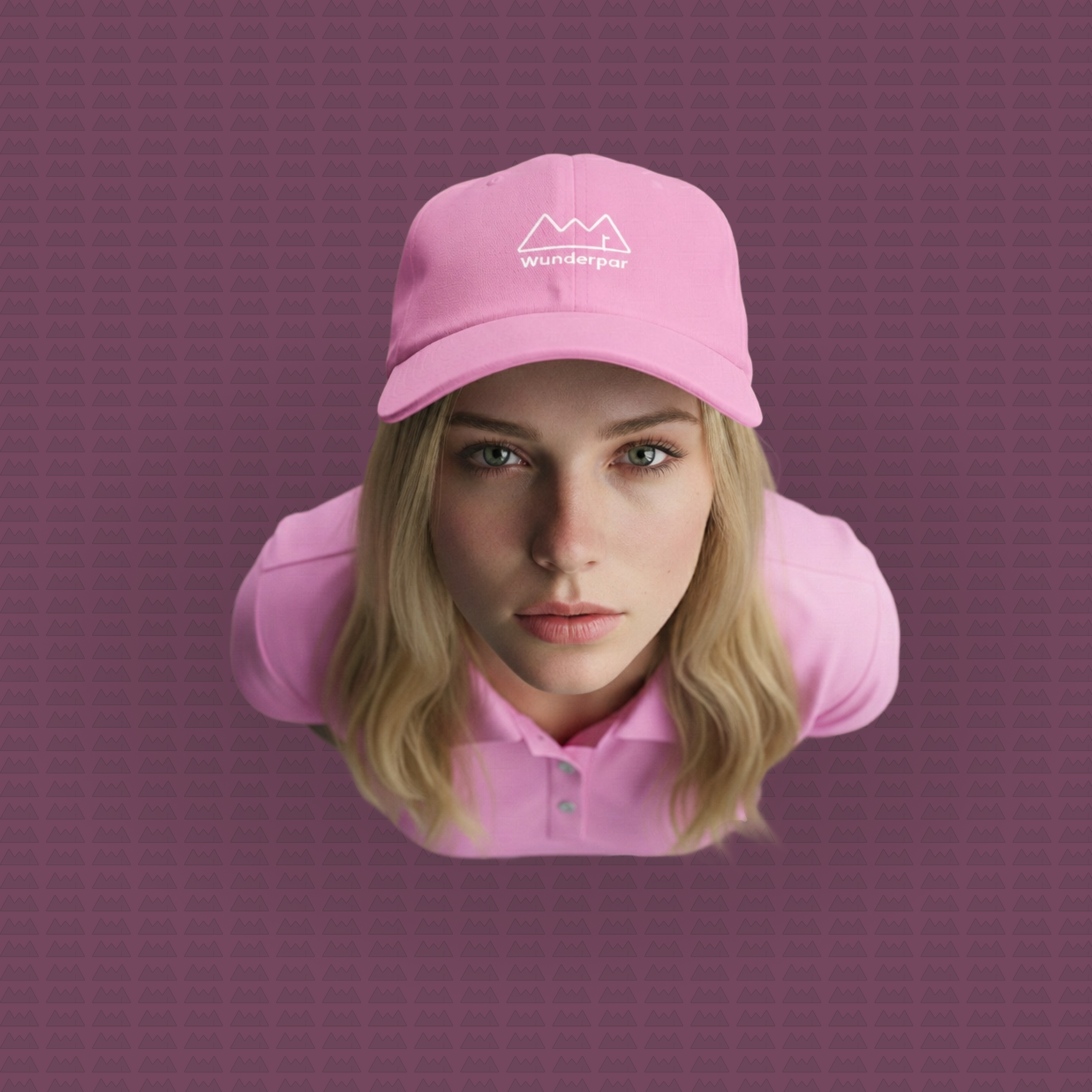 Wunderpar Outline Members Cap - Pink