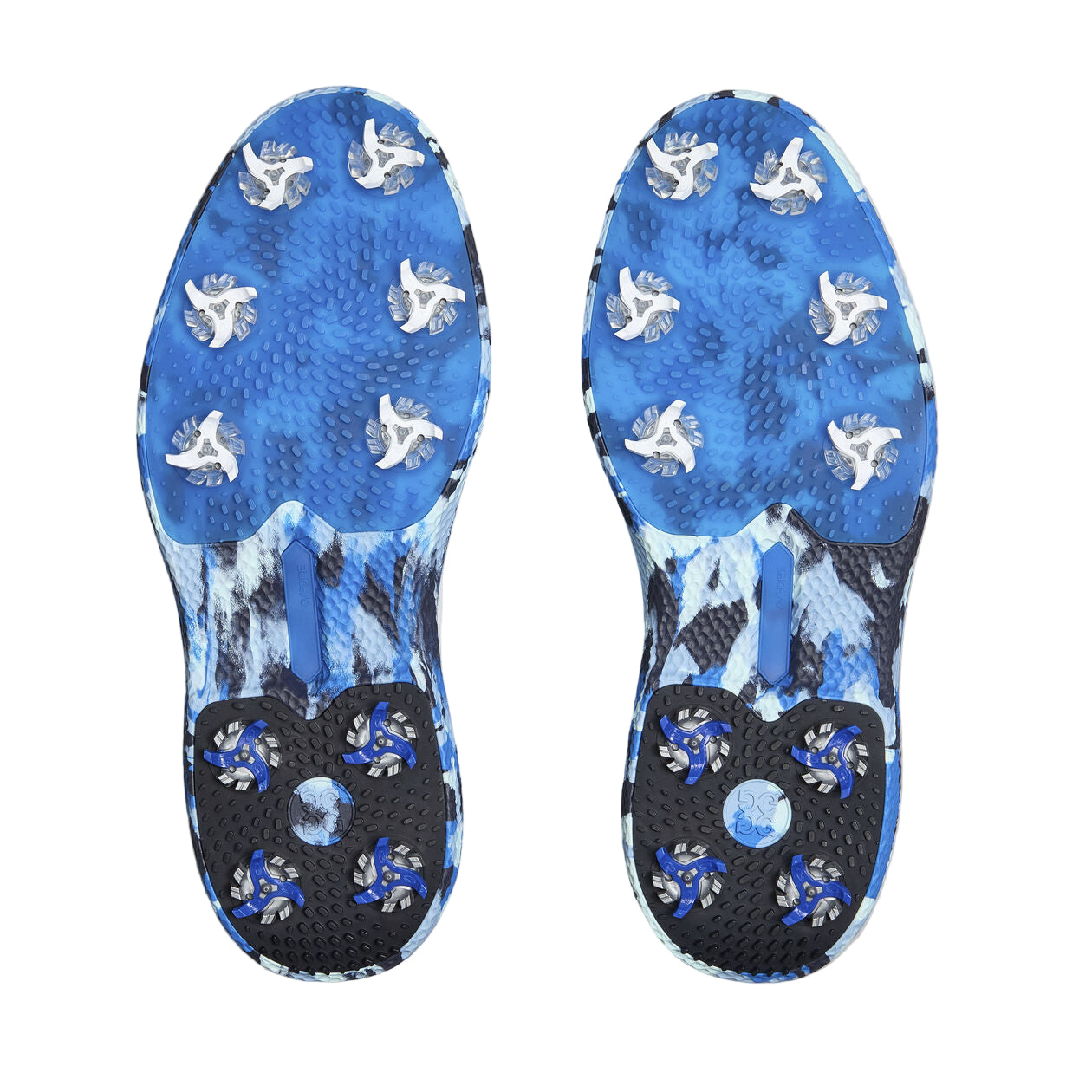 G/Fore Men`s Golf Shoe | Gallivan G/Lock | Camo Sole | Snow/Navy