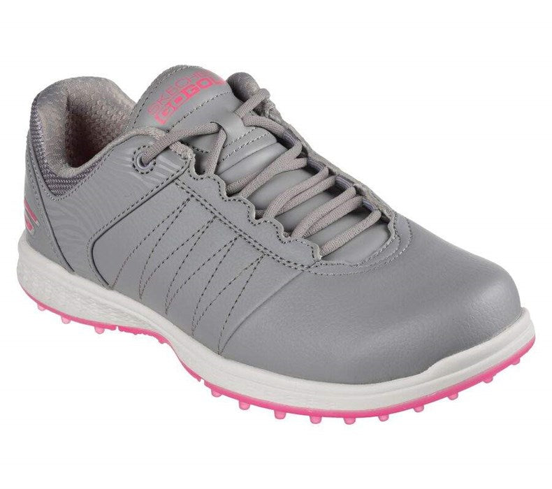 Skechers Women's Golf Shoes | Pivot | Light Grey/Pink
