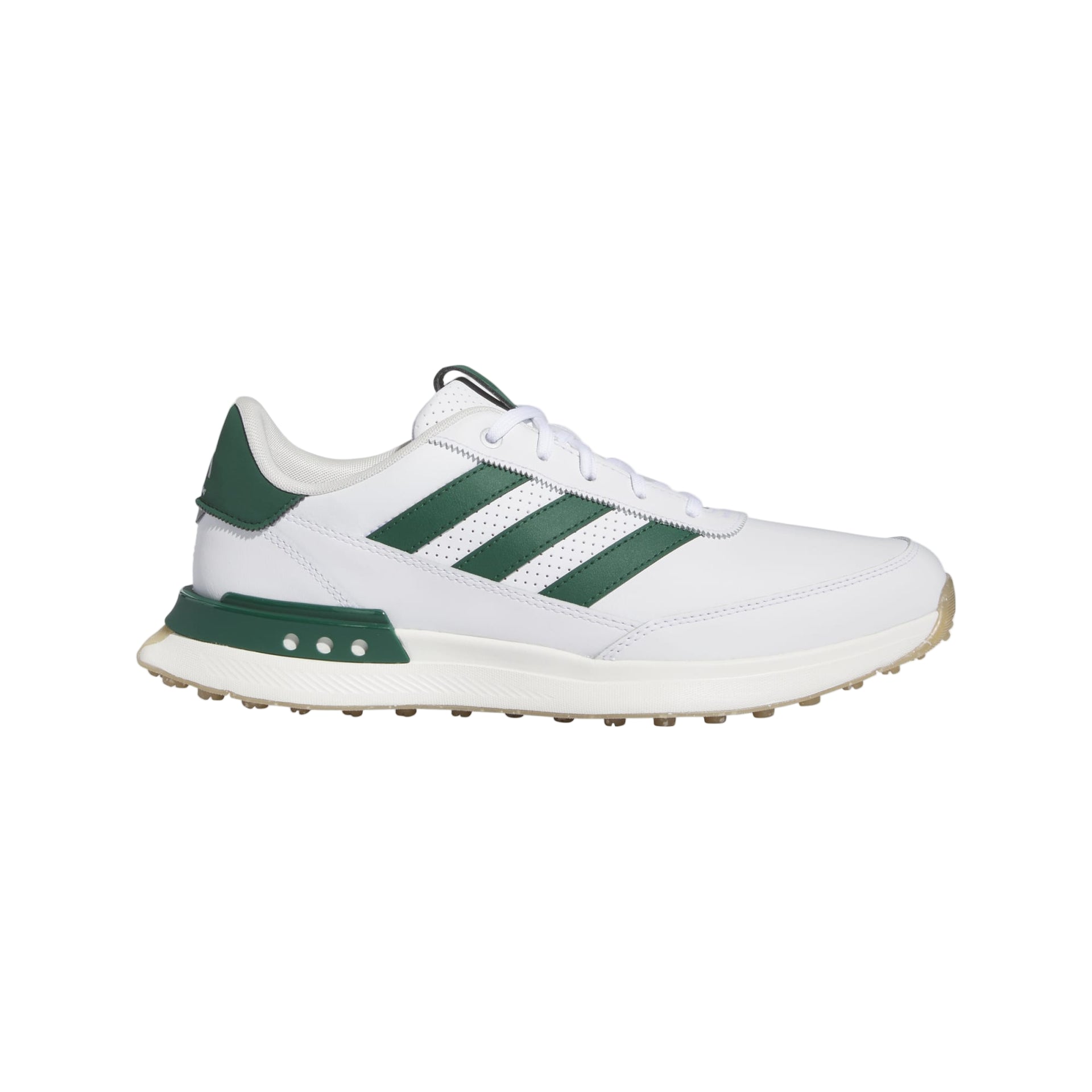 Adidas Men's Golf Shoes | S2G Leather Spikeless | White/Green