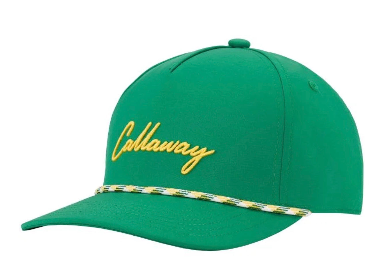 Callaway Men's Golf Cap | Birdie Rope | Green/Yellow