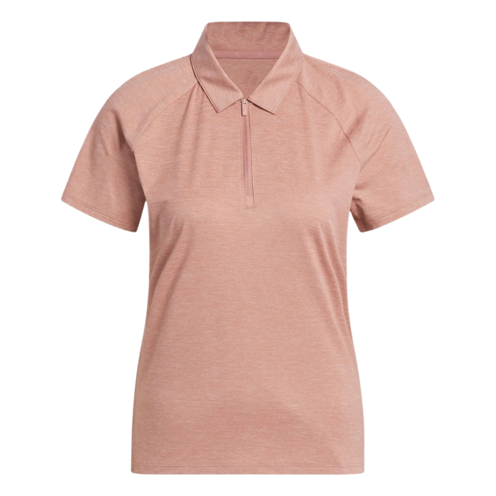 Adidas Women's Golf Shirt | Polo Performance | Half Zip | Peach