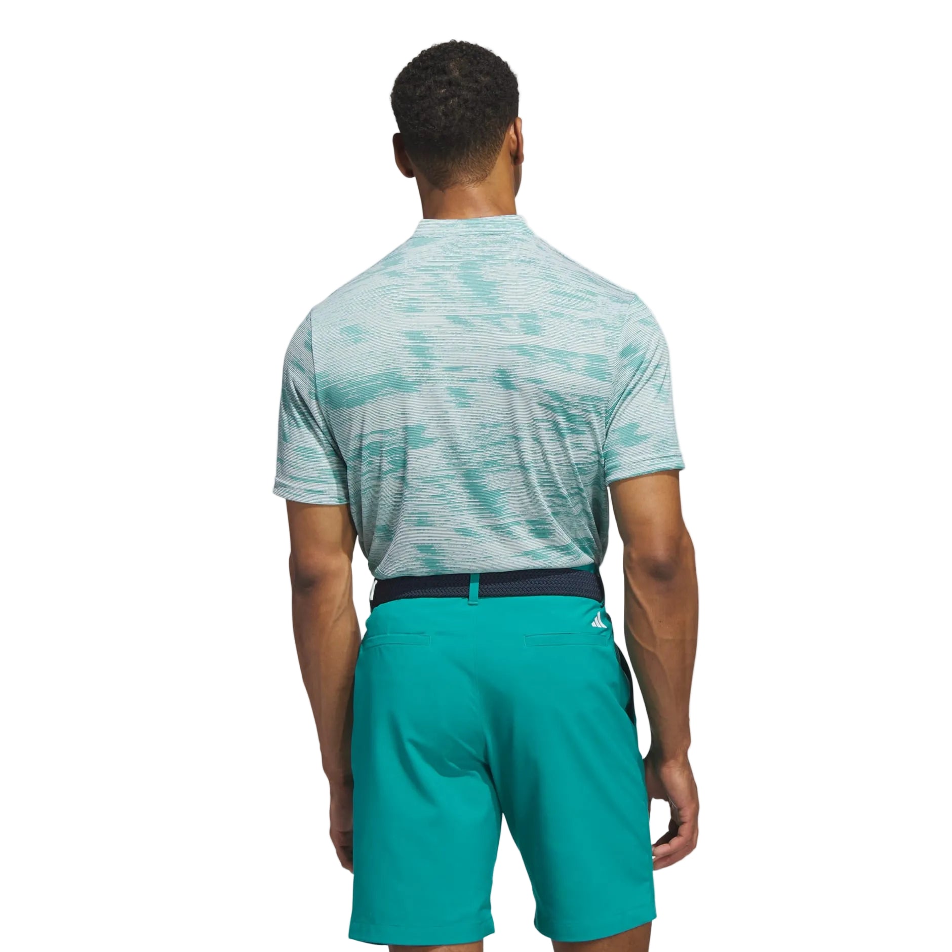 Adidas Men's Golf Shirt | Ultimate365 Sport Collar Polo | Pure Teal