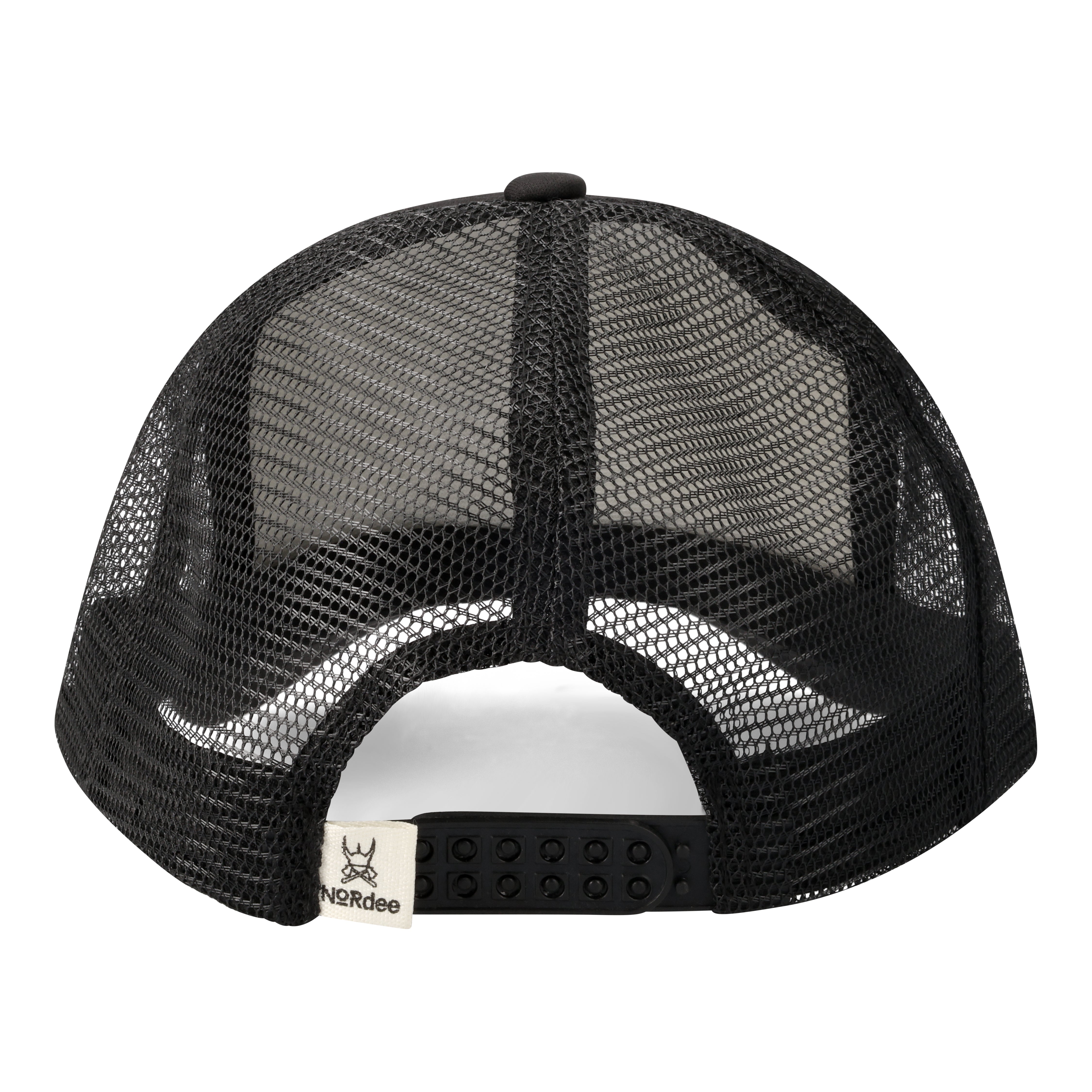 Sander - Trucker Cap - Black - White Logo