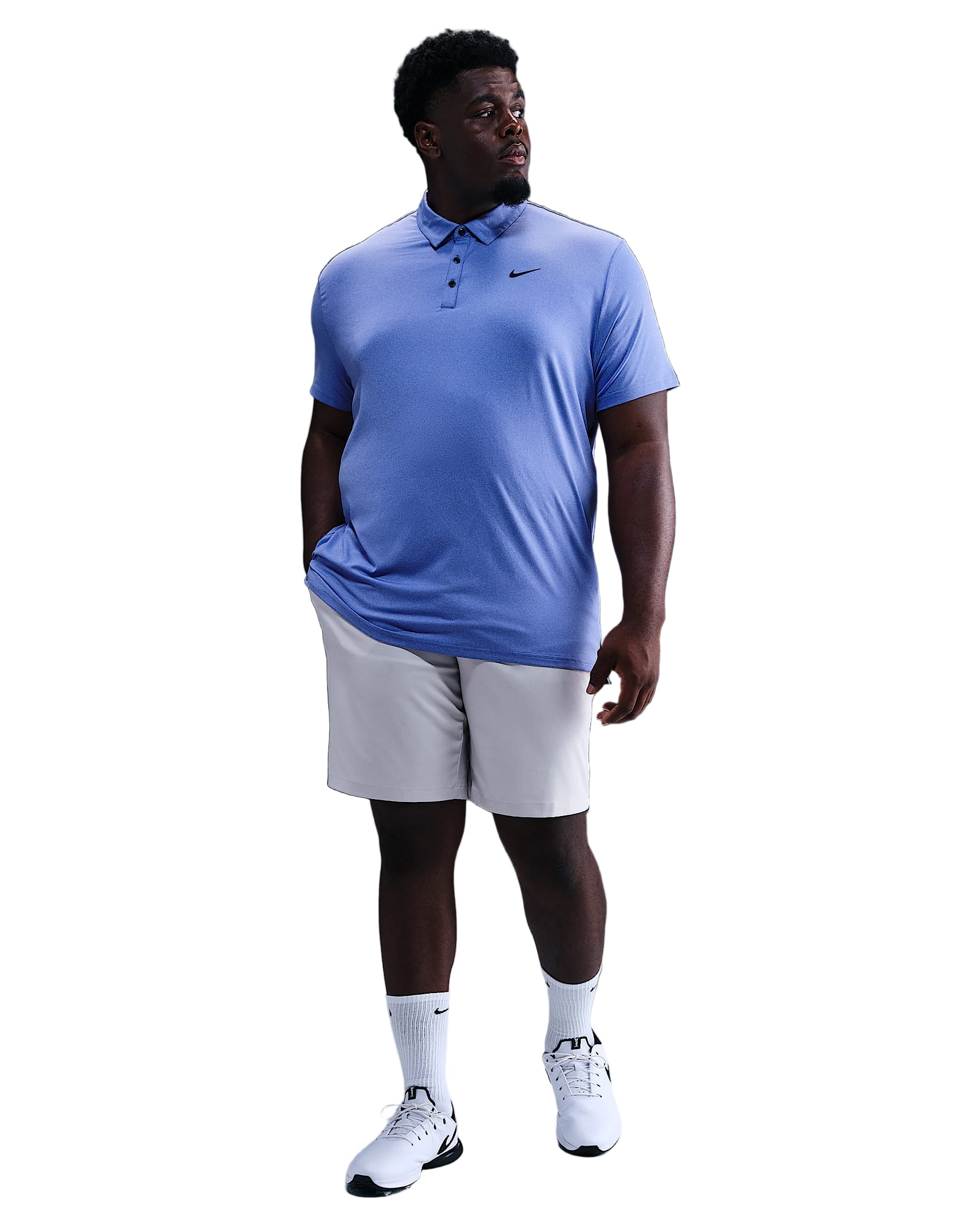 Nike Men's Golf Shirt | Dri-Fit | Comet Blue