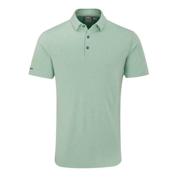 Ping Men's Golf Shirts | Hershel Polo | Misty Green