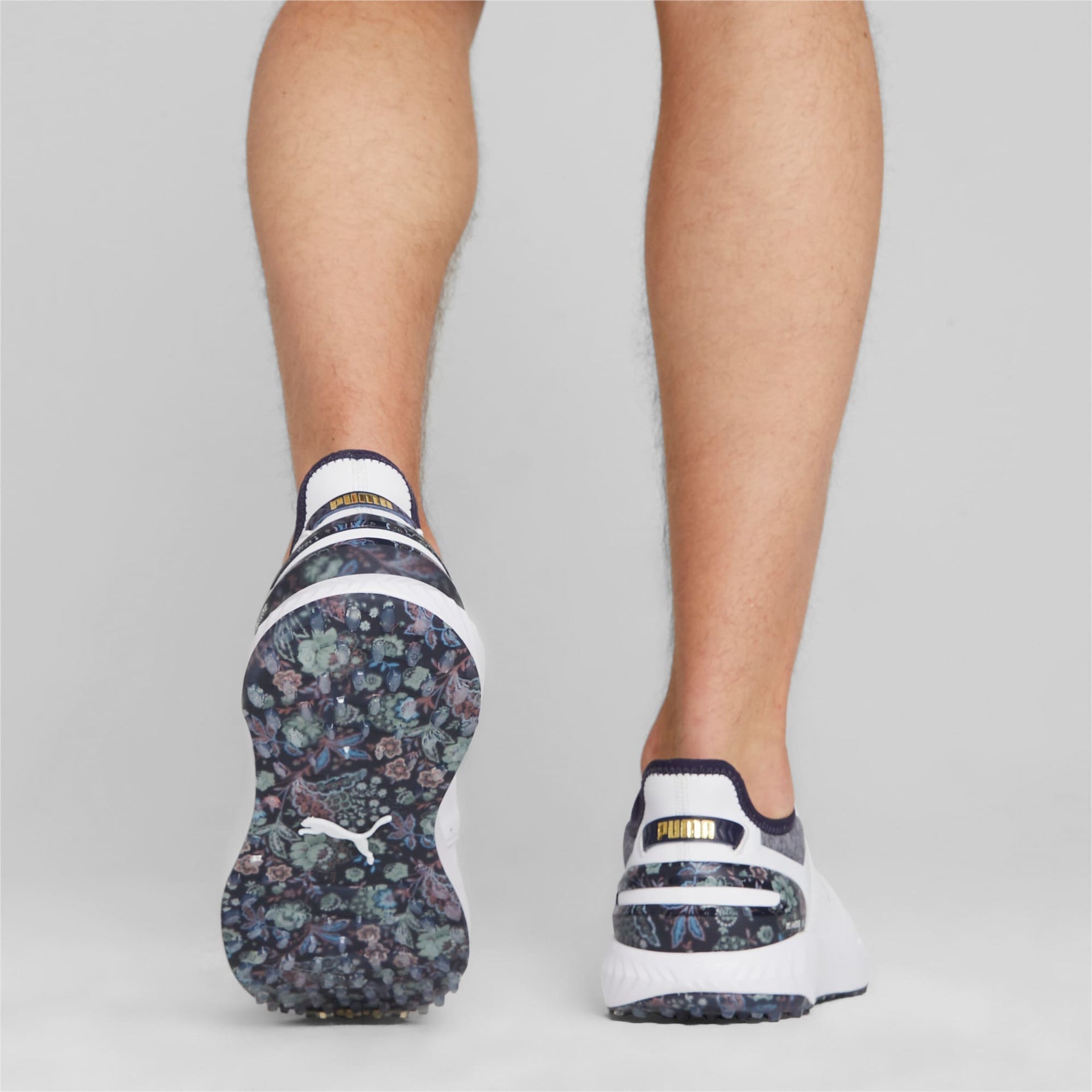 Puma Men's Golf Shoes | Liberty Ignite Elevate | White Navy