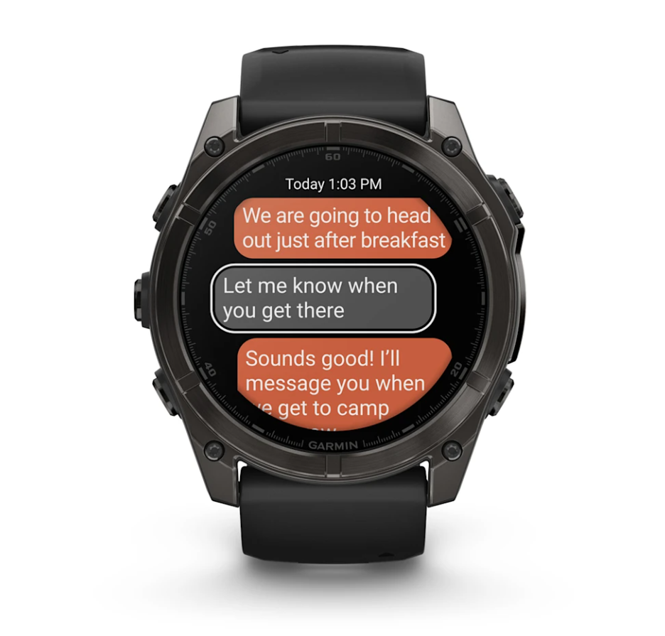 Garmin Fenix 8 Watch | 51mm | Amoled Sapphire Carbon Grey/Black Band