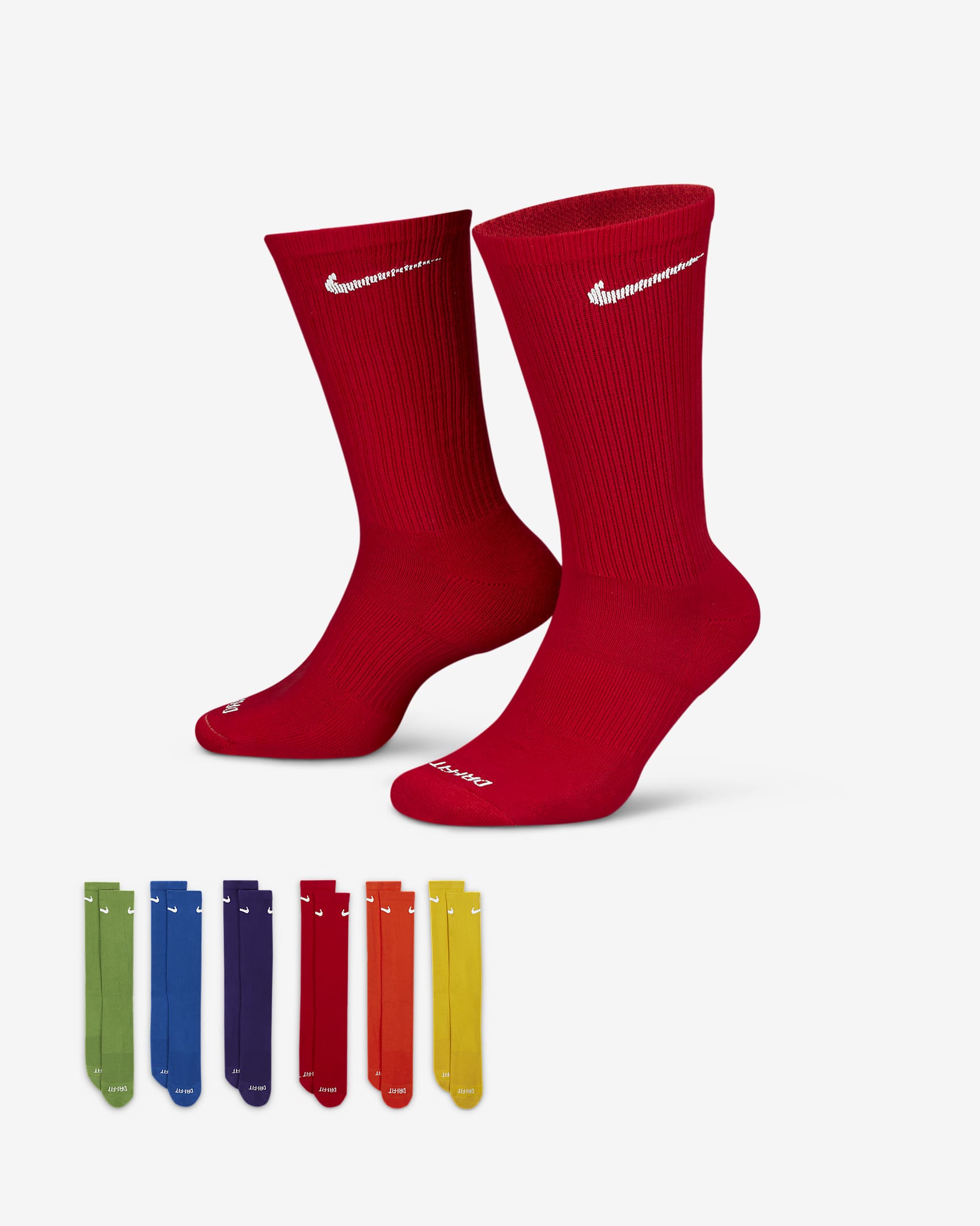 Nike Men's Socks | Cushioned | Multi Colour