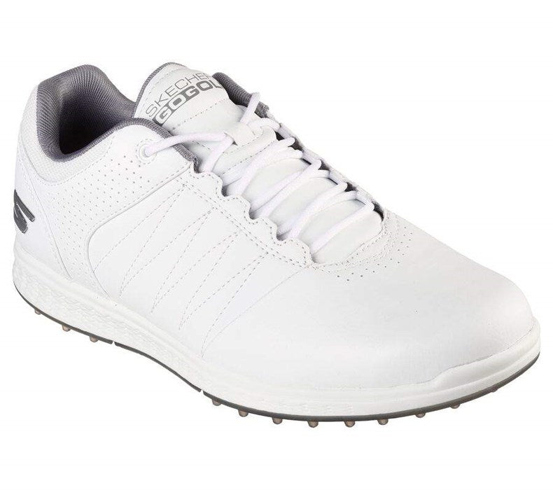 Skechers Men's Golf Shoes | Pivots | White/Grey