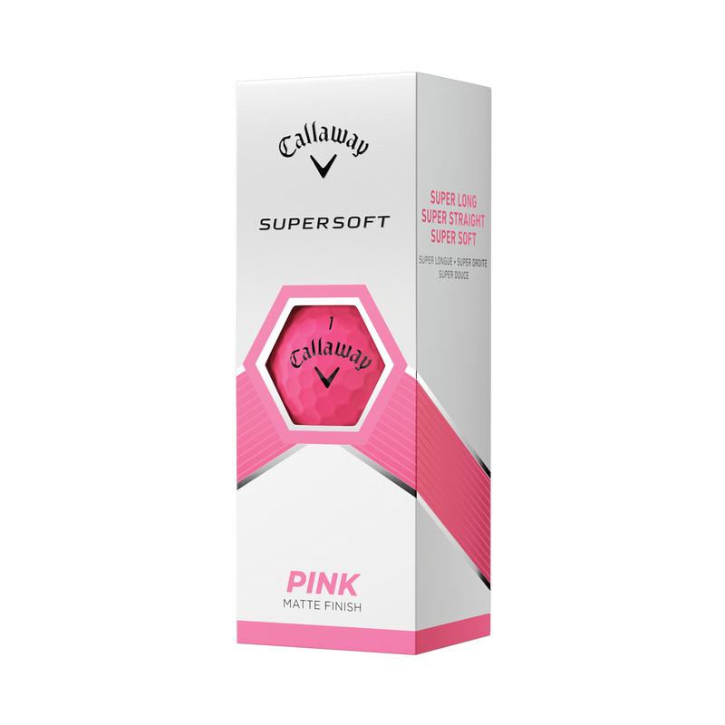 Callaway Supersoft Golf Balls – Pink Callaway