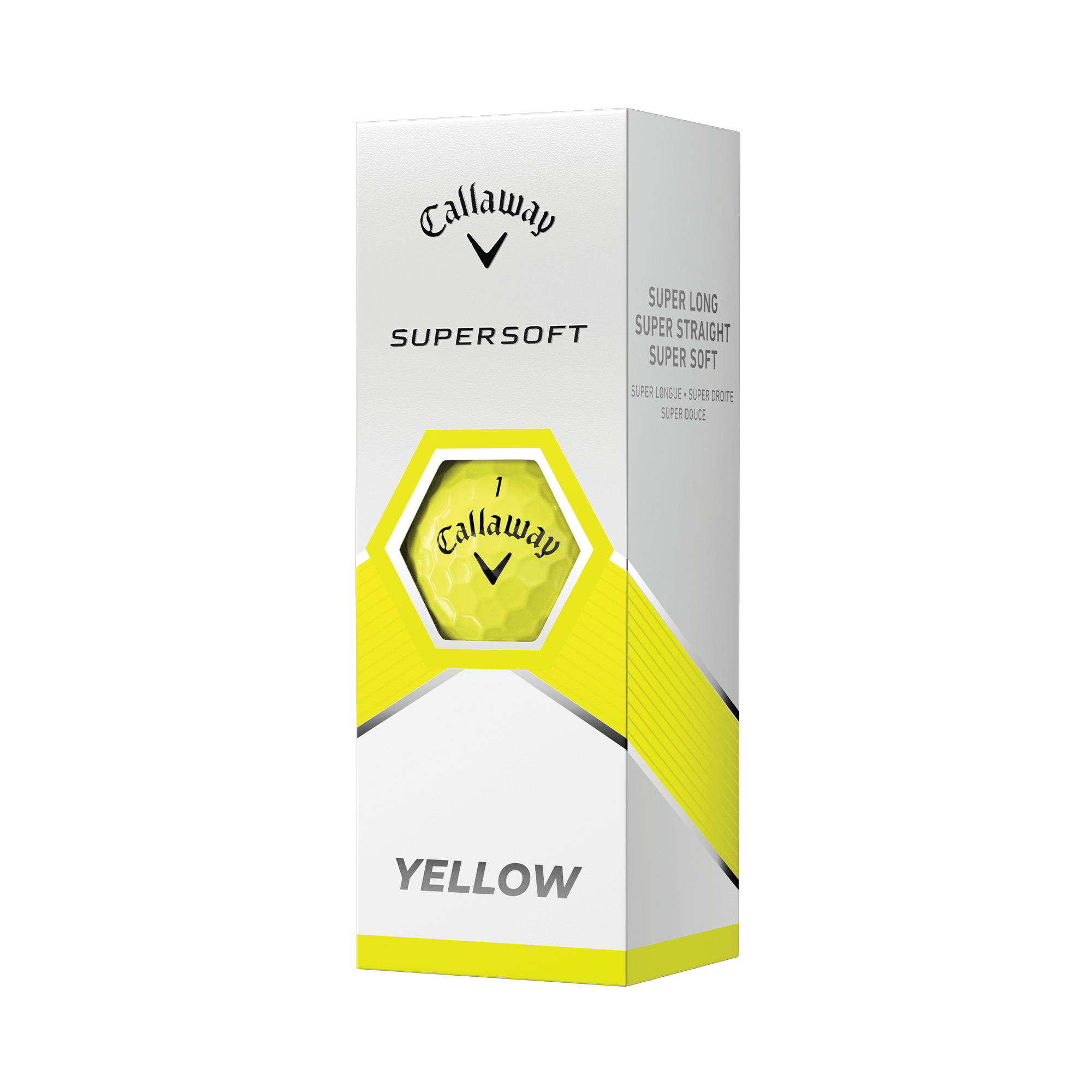 Callaway Supersoft Golf Balls – Yellow