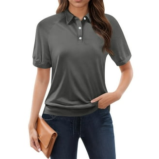 Callaway women's golf shirt charcoal