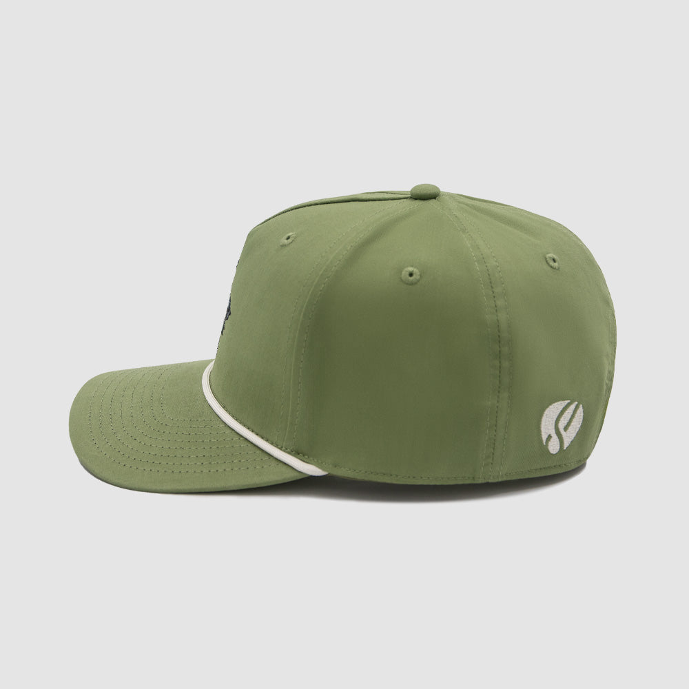 Slater Golf | Looper Fox Rope Cap | Green Cream