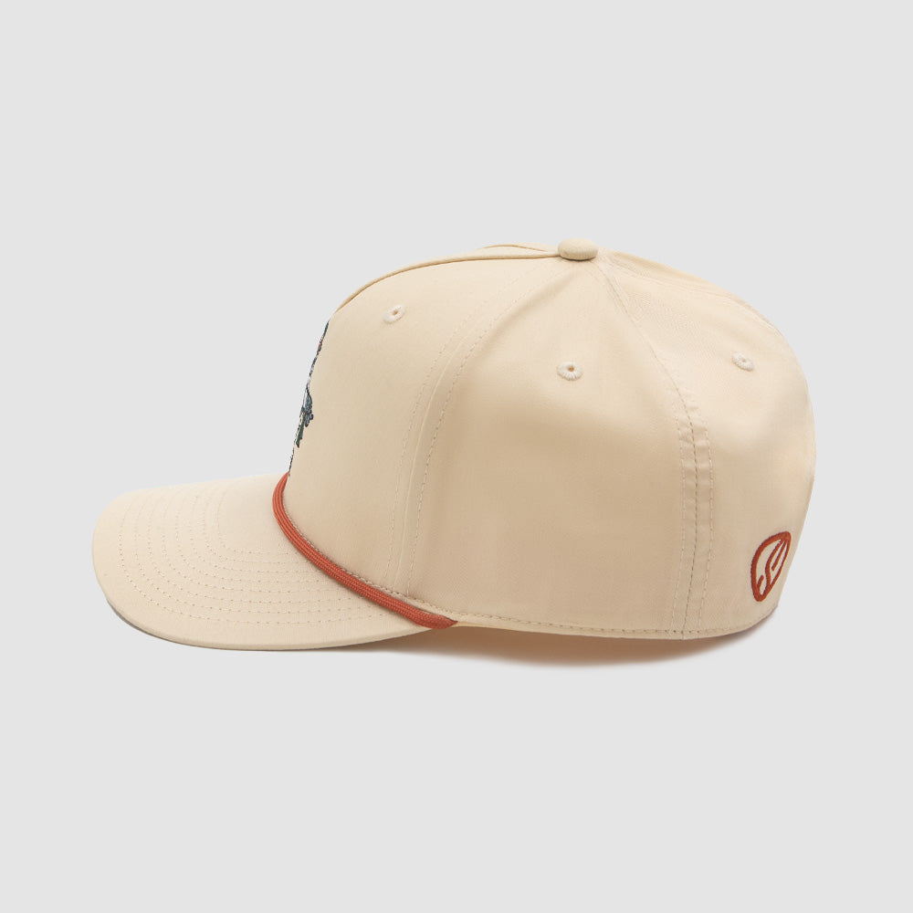 Slater Golf | Looper Fox Rope Cap | Cannoli Cream Rust