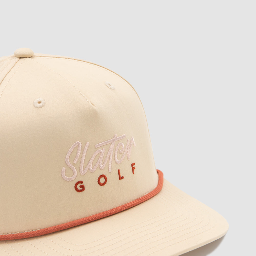 Slater Golf | Classic Rope Cap | Cannoli Cream