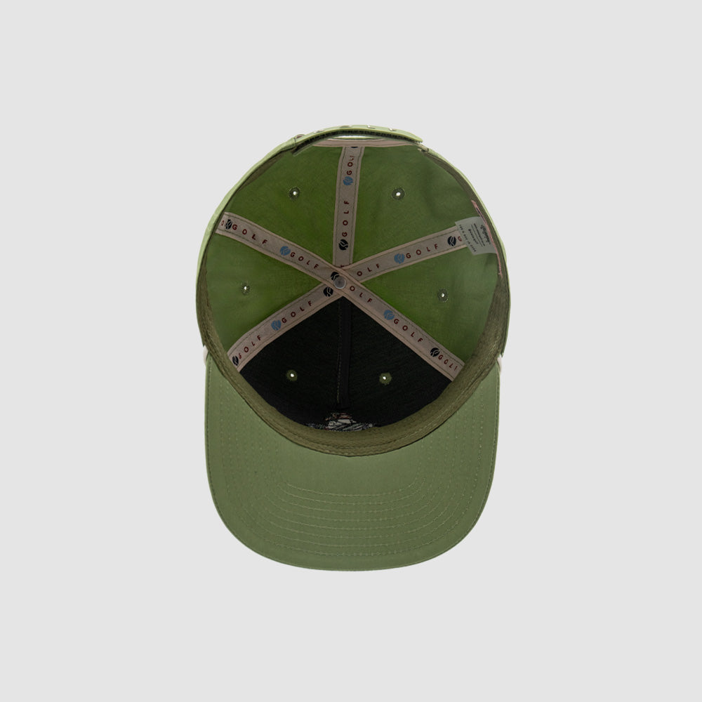 Slater Golf | Looper Fox Rope Cap | Green Cream
