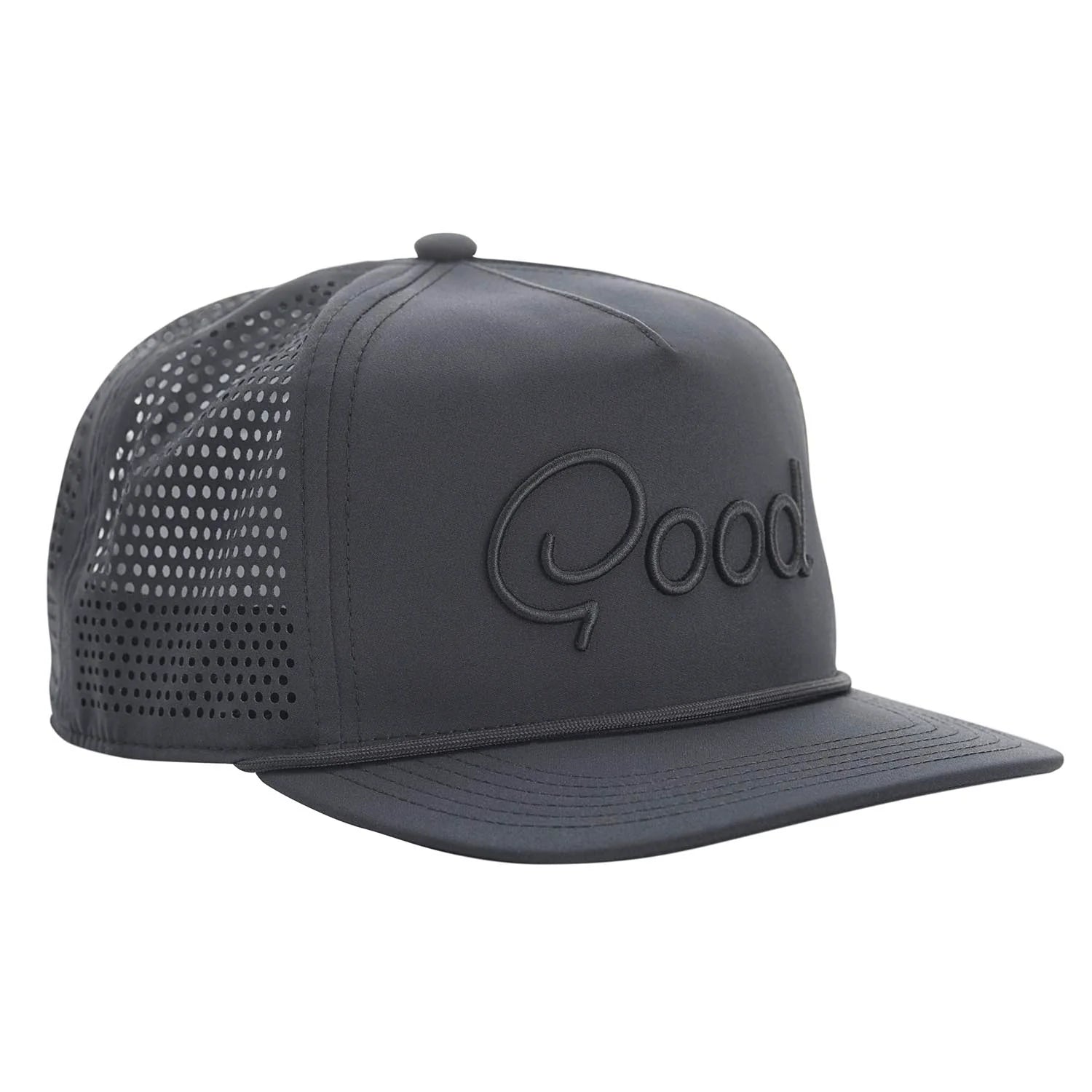 Good Good Rope Cap - Black on Black
