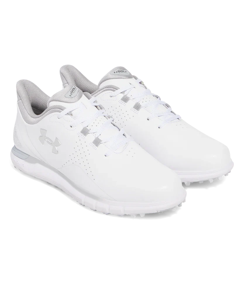 Under Armour Mens Golf Shoes | Drive Fade Spikeless | White