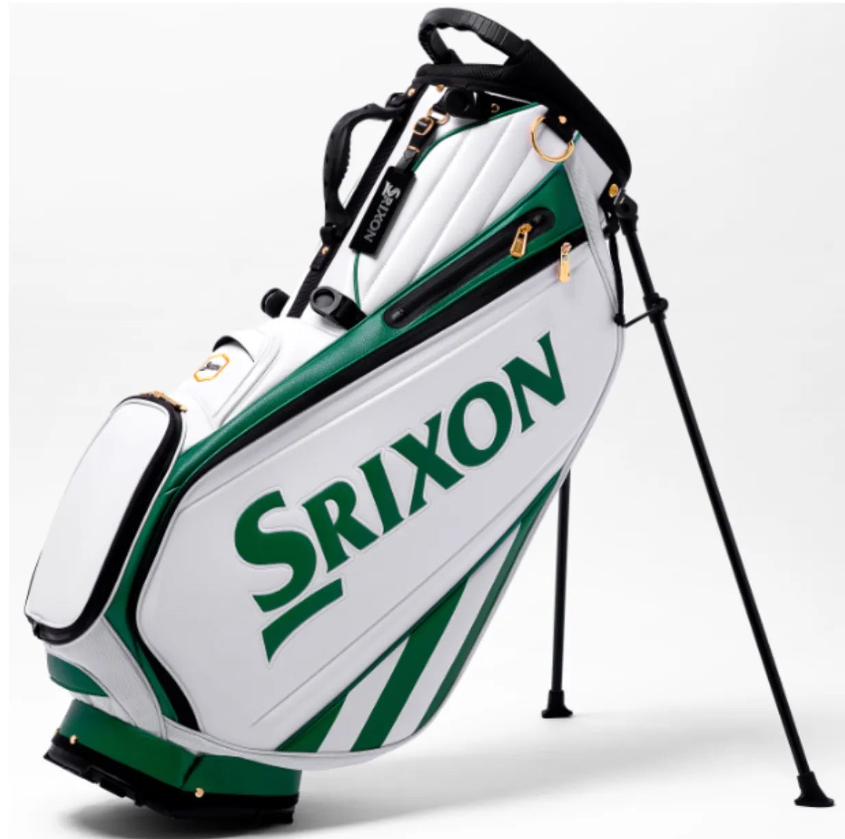 Srixon Golf Bag and Headcover | Limited Edition | The Masters 2026 | Tour Stand | Green-White