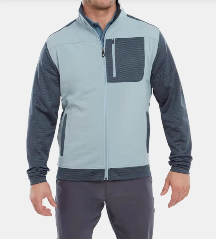 Footjoy Mens Golf Jacket | EU Thermoseries Hybrid | Charcoal