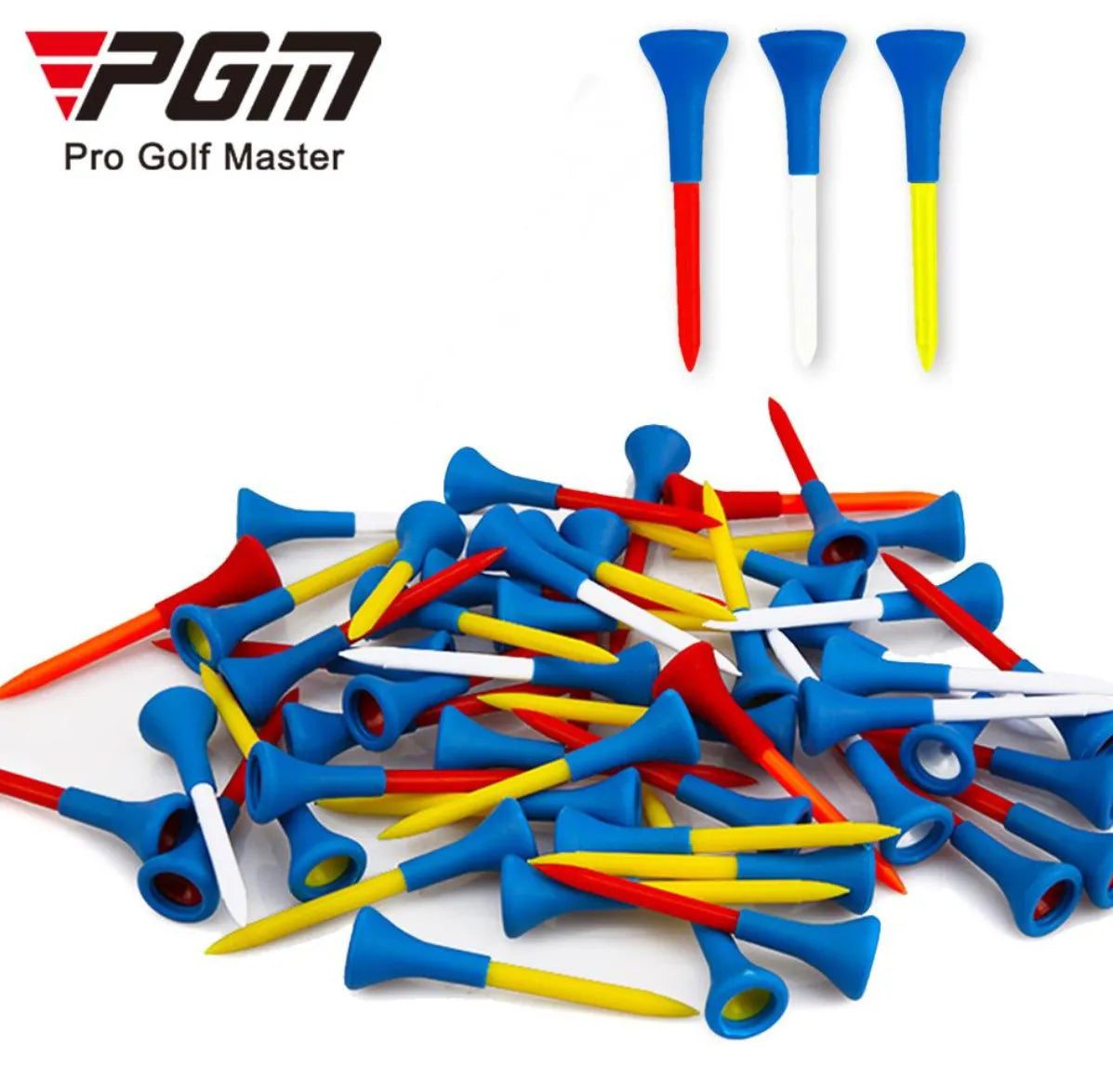 PGM Plastic Tees | Mixed Pack