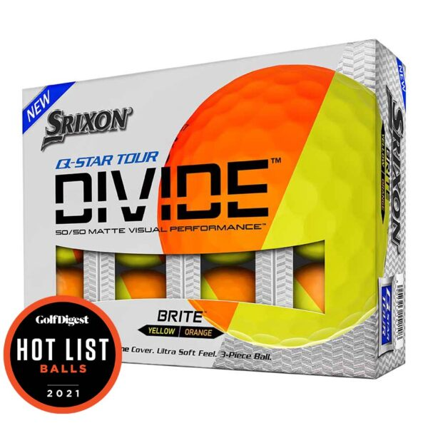 Srixon Golf Balls | Q-Star Tour Brite Divide