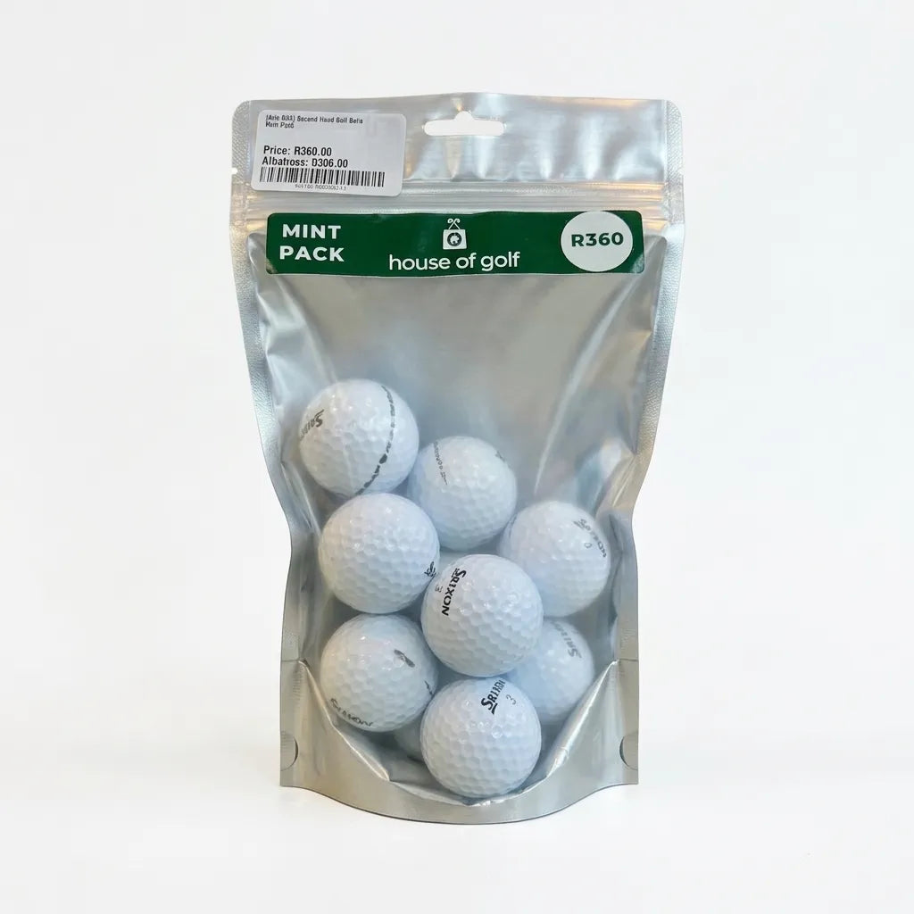 Second Hand Golf Balls | Mint Pack | 10 Golf Balls