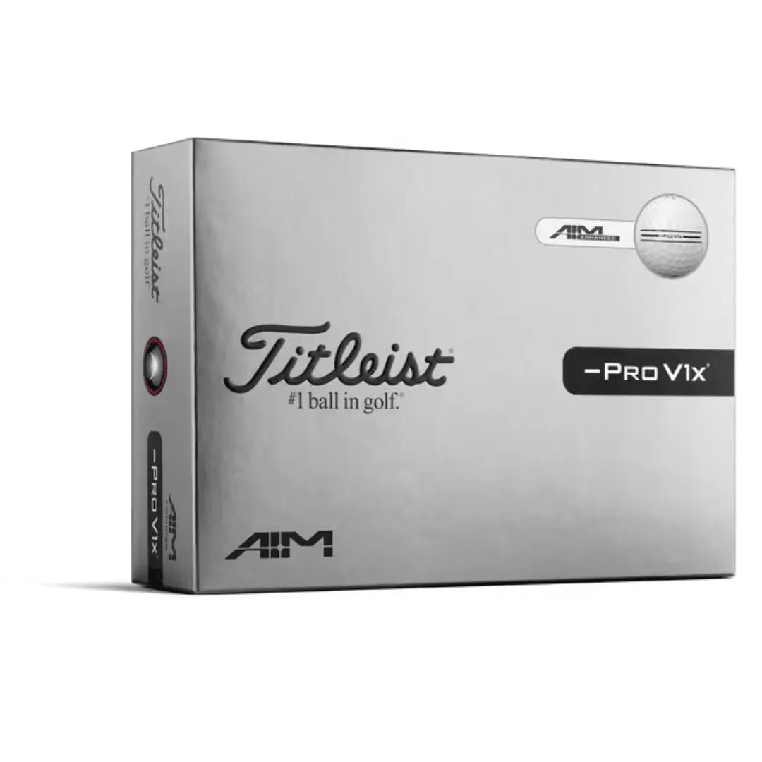 Titleist Golf Balls | Pro V1x Left Dash AIM 2026