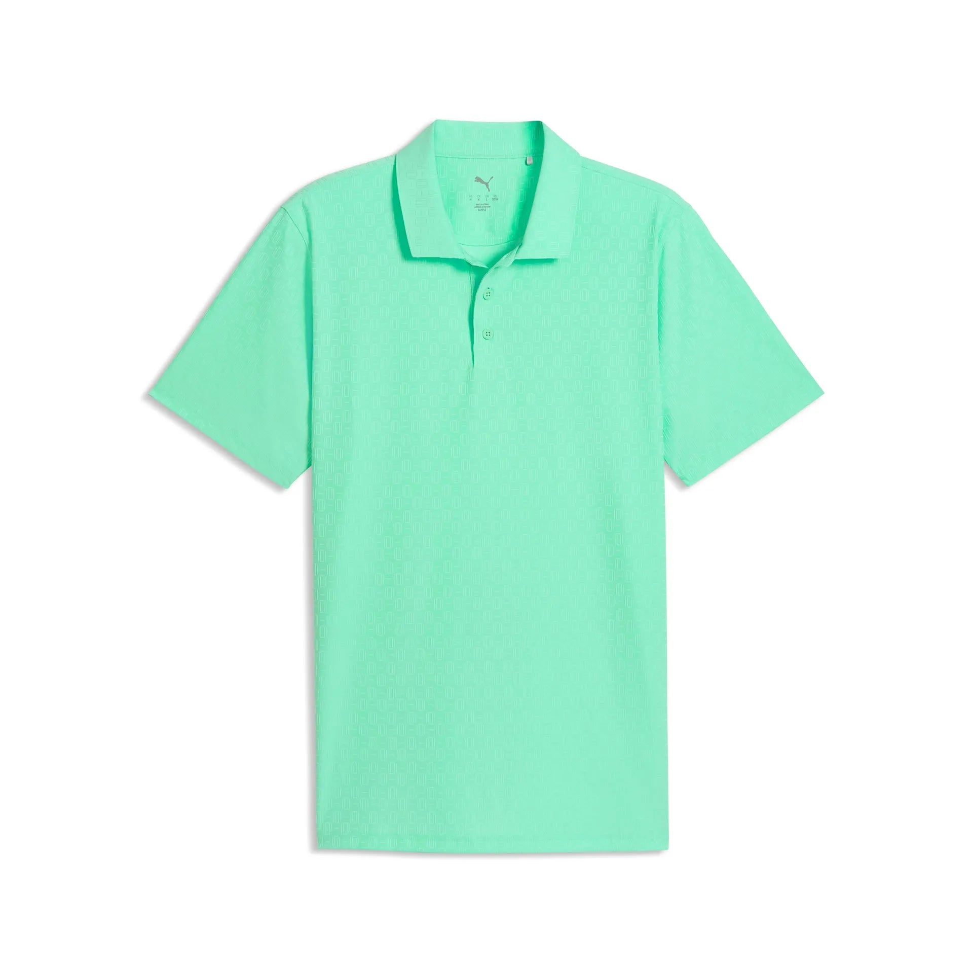 Puma Mens Golf Shirt | Mattr Geode Polo | Mint Jelly