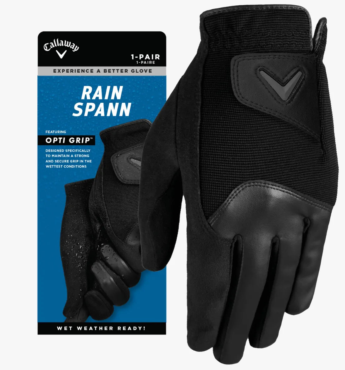 Callaway Mens Golf Glove | Rain Spann Pair