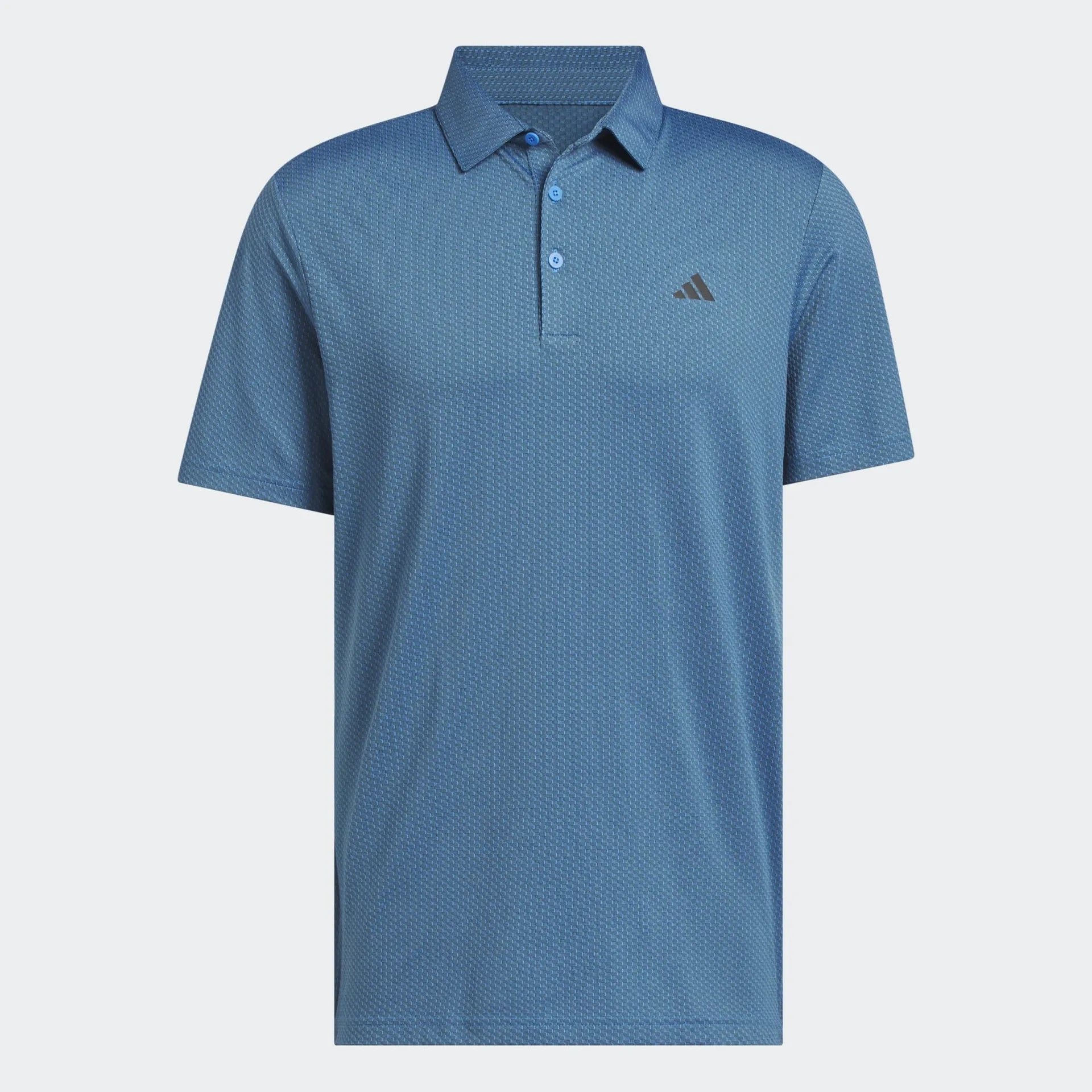Adidas Mens Golf Shirt | Performance Textured Polo | 45