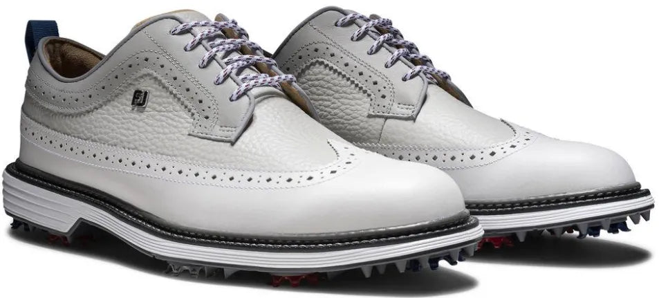 Footjoy Mens Golf Shoes | Limited Edition | Premiere | Harbor Mist-Snow White