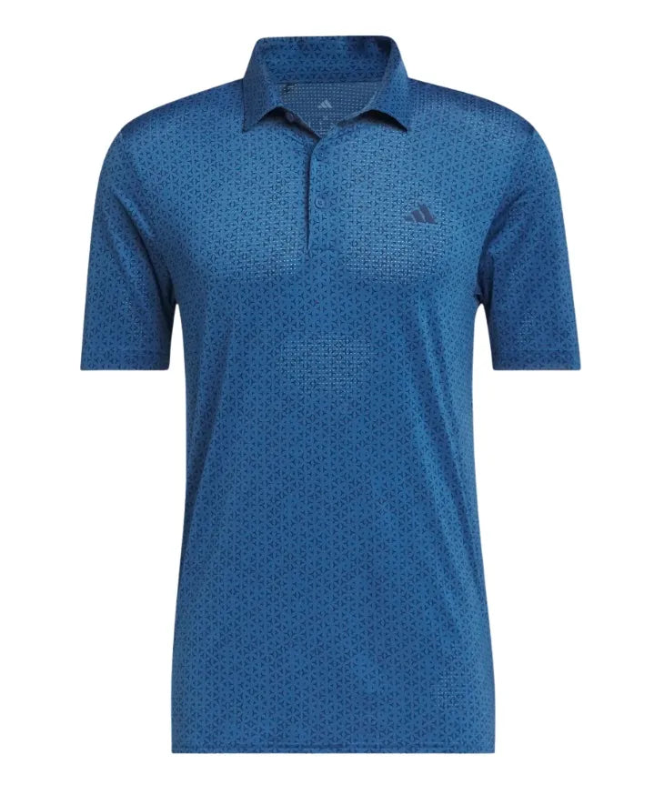 Adidas Mens Golf Shirt | Ultimate365 Mesh Print Polo | 74