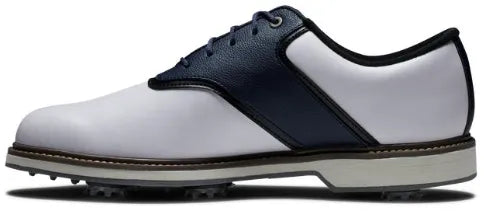 Footjoy Mens Golf Shoes | Originals | White-White-Navy