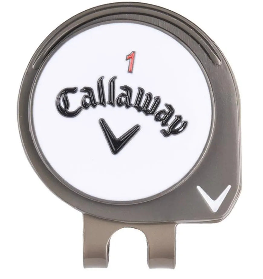 Callaway Golf Accessories | Hat Clip Ball Marker | Gunmetal
